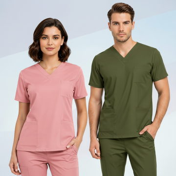 Premium Scrub Suit – Multi-Colors Available - Design 03