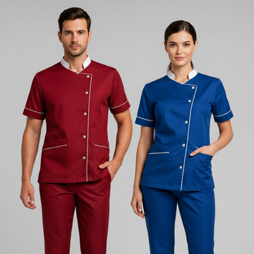 Premium Scrub Suit – Multi-Colors Available - Design 01