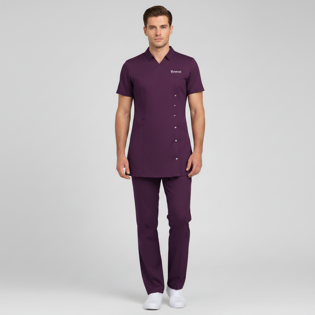 Premium Scrub Suit – Multi-Colors Available - Design 07