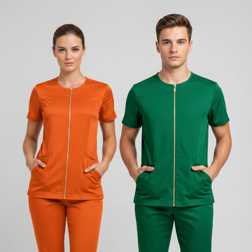 Premium Scrub Suit – Multi-Colors Available - Design 02