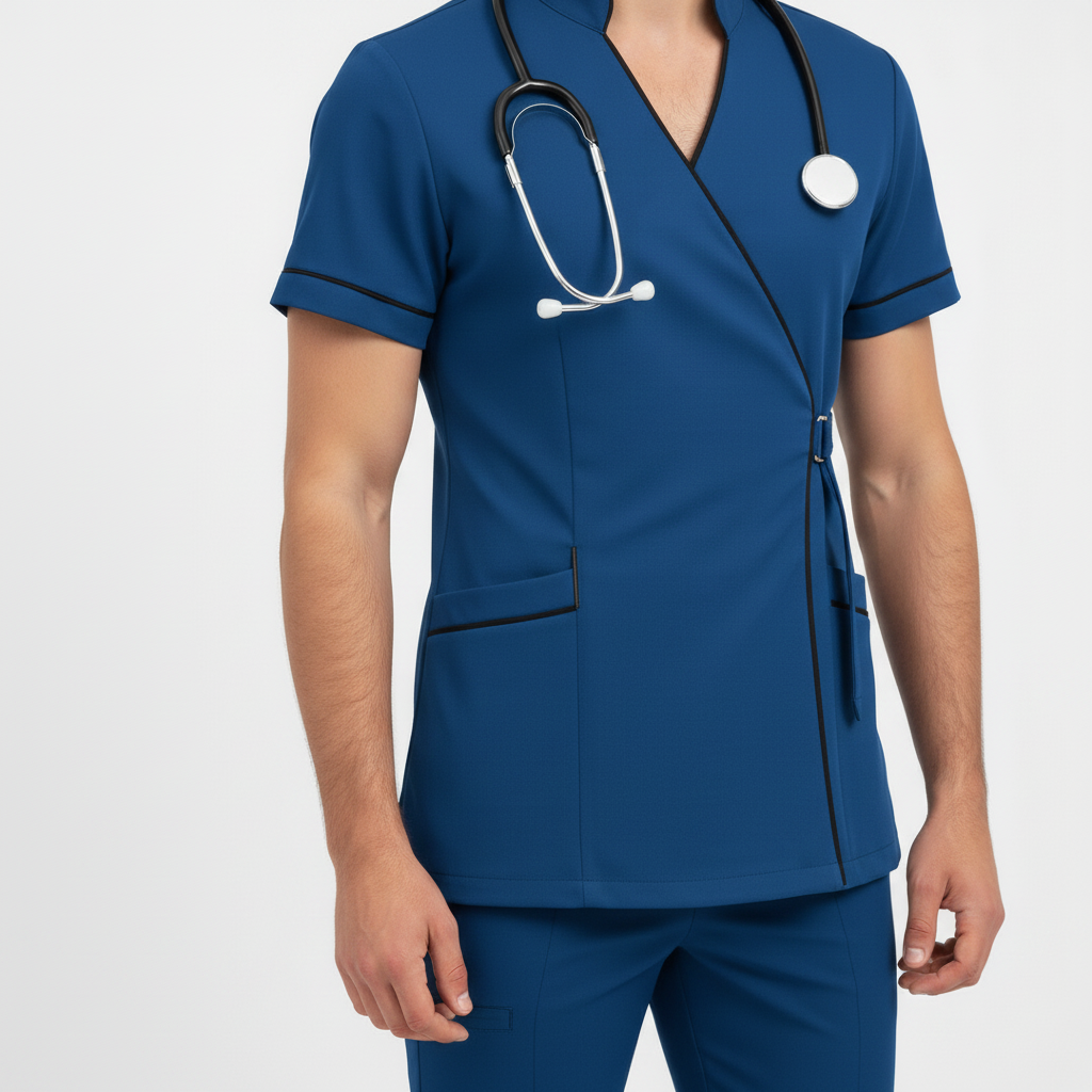 Premium Scrub Suit – Multi-Colors Available - Design 09